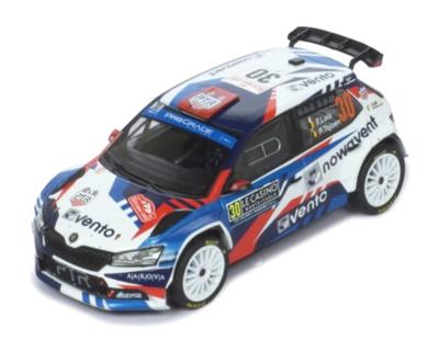 Модель Ixo Skoda Fabia Rally2 EVO 22 Monteca #30 F.Loix/P.Tsjoen 1/43 RAM841