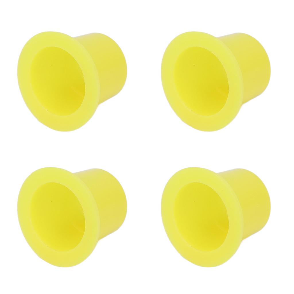 1000pcs Tattoo Ink Cups Disposable Microblading Pigment Cup Tattoo Supplies Yellow Without Cup