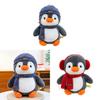 Penguin Plush Toy With Hat And Scarf For Kids Gift And Ocean Aquarium Souvenir