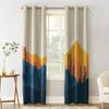 Cartoon Mountains Cactus Desert Sun Blackout Curtains For Bedroom Blinds Drapes Window Curtains For Living Room High Shading