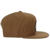 Brixton Oath 3 Snapback Snapback Skater Bison Brown Men's Cap, Hat, Brown, [Used]