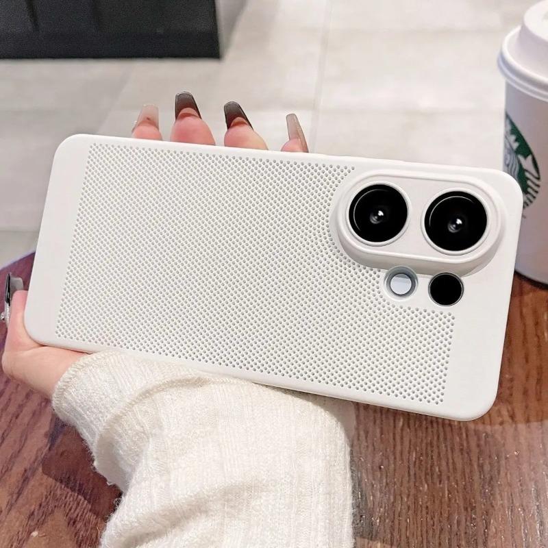 Для Vivo X200 FE Термостойкий Жесткий Чехол для Телефона для VIVO V60 S30 Pro Mini X200 Ultra X100 S Охлаждающий Сотовый Сетчатый PC Корпус