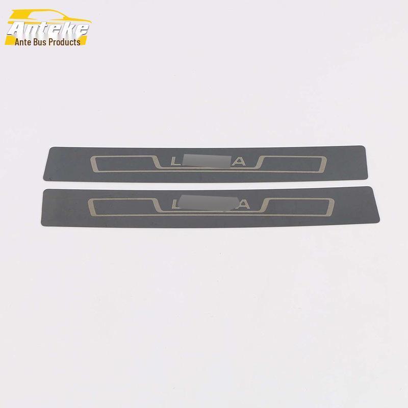 Compatible Lavida Rear Guard Plate & Trunk Protection Pedal Stainless Steel Sequin Modification.