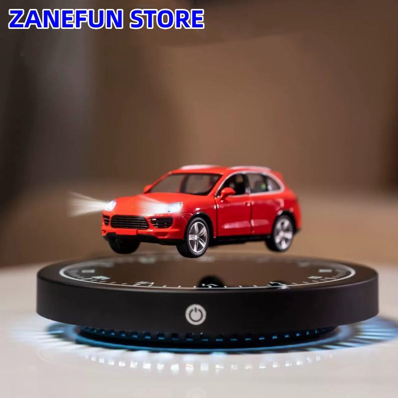 Magnetic Levitating Car with Metal Base, 360° Free Rotation, Home Office Docoration, Unique Business Gift, Creative Gift