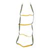 Boat Rope Ladder 4 Steps Foldable UV Protection Reflective Rope Marine Rope Ladder with Stainless Steel Hooks