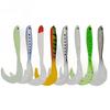 4PCS Fishing Lure 12.5cm 5.5g Shad T-tail Soft Bait Aritificial Silicone Lures Bass Pike Fishing
