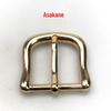 20MM Arc Pin Belt Buckle Hardware - 6 Pack Metal Buckle Accessories