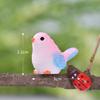 Cute Simulation Bird Toy Animal Mini Figurine Garden DIY Landscape Ornament