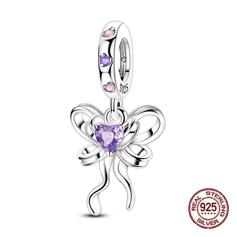 Новый Медно-Розовый Кулон-Шарм в Виде Сердца с Девочкой и Арбалетом, Подходит для Оригинального Браслета-Ожерелья 3 мм, Женские Изысканные DIY Ювелирные Изделия, Подарки