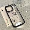 Мультяшный чехол для телефона с изображением космической планеты для iPhone 16 15 17 14 13 12 Mini 11 Pro Max XS XR 7 8 Plus INS Ударопрочный прозрачный жесткий чехол Coque