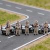 5 шт. 1/64 Миниатюрные фигурки людей Ролевая игра Смола Реалистичное украшение для макета железной дороги