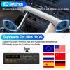 Ретро MP3 Автомобильный Радио Плеер 1 DIN Стерео Эквалайзер FM AM RDS DAB Приемник QC3.0 Bluetooth USB AUX Вход Для VW Porsche Mercedes Benz BMW