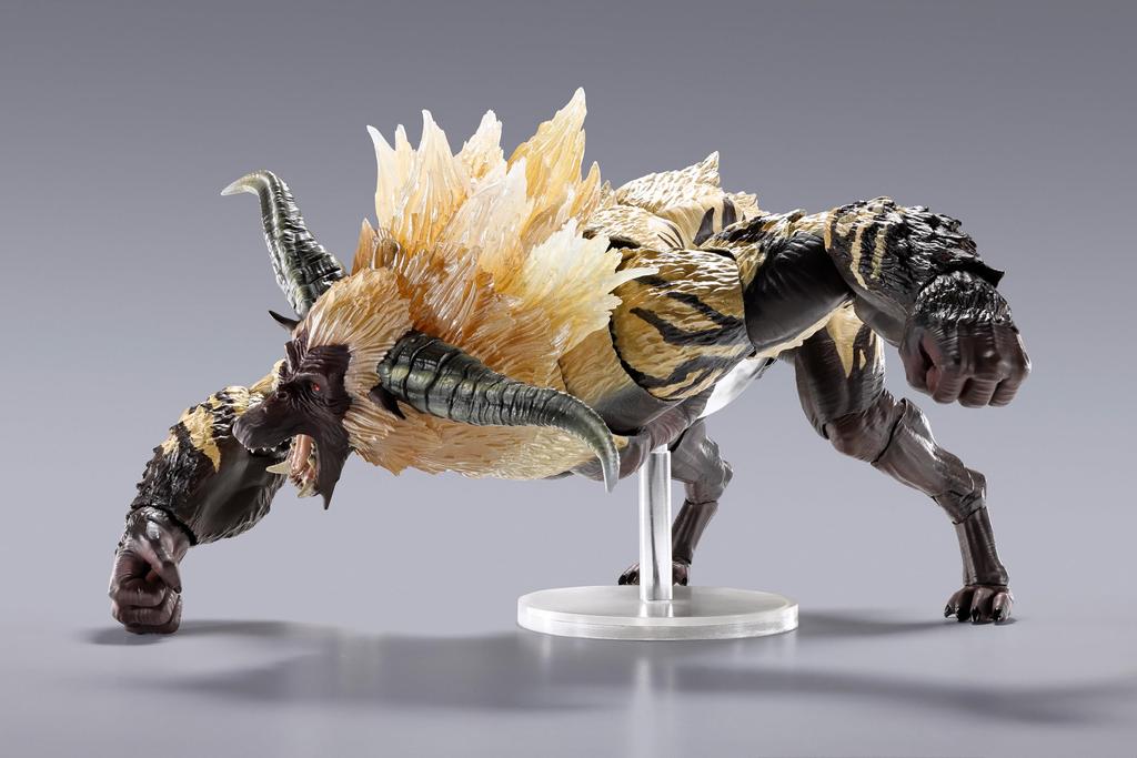 TAMASHII NATIONS Monster Arts Monster Hunter Series Разъяренный Раджанг 200 мм окрашенная подвижная фигурка SH. приблизительно. ПВХ и АБС