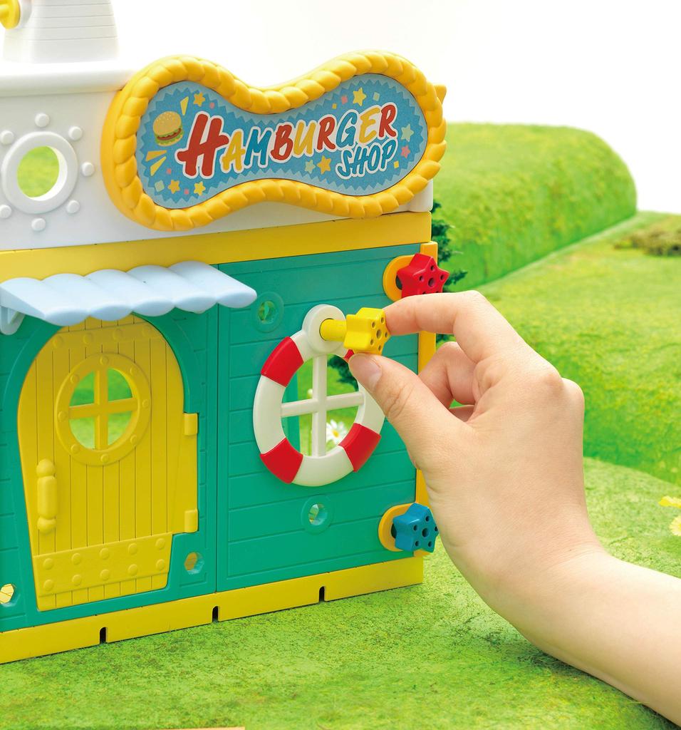 Персонаж Диснея DIYTOWN Гамбургер Магазин Дональда DH-03