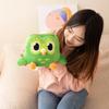 Прекрасная зеленая плюшевая игрушка Duolingo Сова Duo Plushie of Duo The Owl мультфильм аниме кукла-сова мягкая мягкая игрушка детский подарок на день рождения