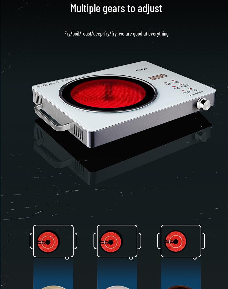 Gropa электрическая керамическая индукционная плита для домашнего чая и нагрева воды