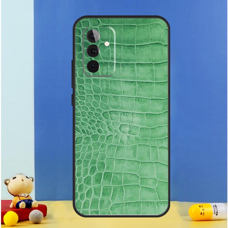 Чехол с принтом под крокодила для Samsung Galaxy A54 A34 A14 A13 A23 A33 A53 A52 A32 A12 A56 A36 A16 A15 A35 A55 A17