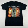 Коллекция Meshuggah Футболка с коротким рукавом Полный размер Унисекс Черная Футболка Унисекс