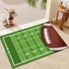Super Bowl Themed NFL Rugs Non-Slip Machine Washable Floor Mats for Entryways and Holiday Decor Celebrate The Football Spirit
