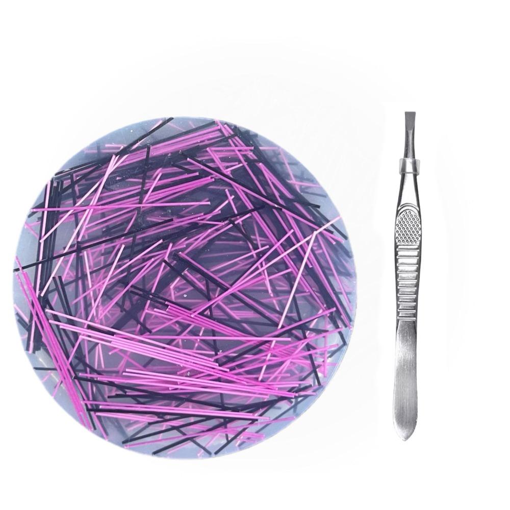 Round Skin Picking Fidget With Tweezers Sensory Picking Pad Funny Silicone Picking Pad Adults