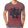 Smiling Critters Horror Game Sleepy Kitty Tshirt Graphic Unisex Tops Vintage Homme Summer Cotton Short Sleeve Harajuku T Shirt