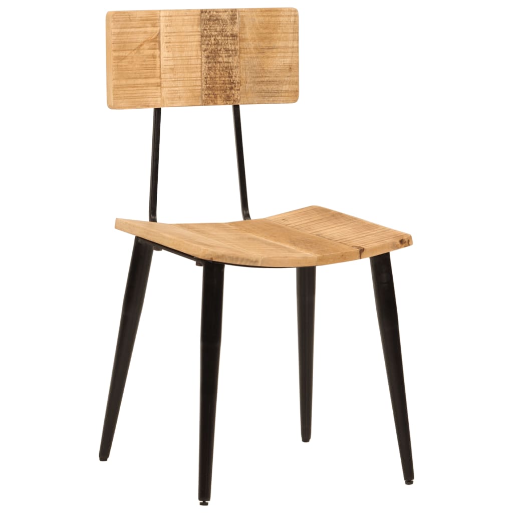 Dining Chairs 2 pcs 44 x 40 x 80 cm Solid Mango Wood