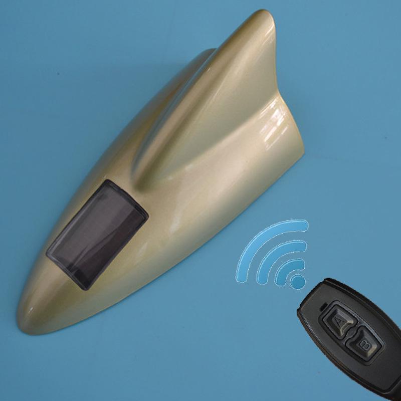 Разноцветный плавник акулы, автомобильная антенна на солнечной батарее, свет на крыше с магнитным хвостовым крылом