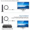 Новая цифровая ТВ-антенна-приемник для помещений и улицы, цифровая эфирная антенна высокой четкости HDTV, поддерживает несколько ко