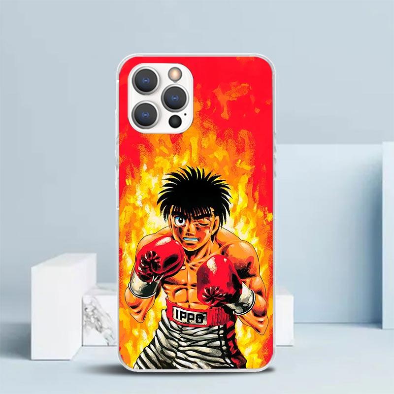 Мягкая обложка для iPhone 16 17 Air 15 14 Pro Max 16E Чехол для телефона Hajime No Ippo Comics 13 Mini 12 11 7 SE 8 Чехлы с рисунком