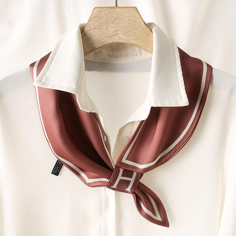 Многофункциональные нерегулярные треугольные шарфы для женщин, сделай сам шарф с перекрестным пересечением, шейный платок, повязка для волос, головной убор, аксессуары