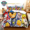 PAW Patrol Bedding Set Chase Marshall 3pc Duvet Cover Set, Kids Boys Blue Cartoon Quilt Cover with 2 Pillowcases, No Sheet