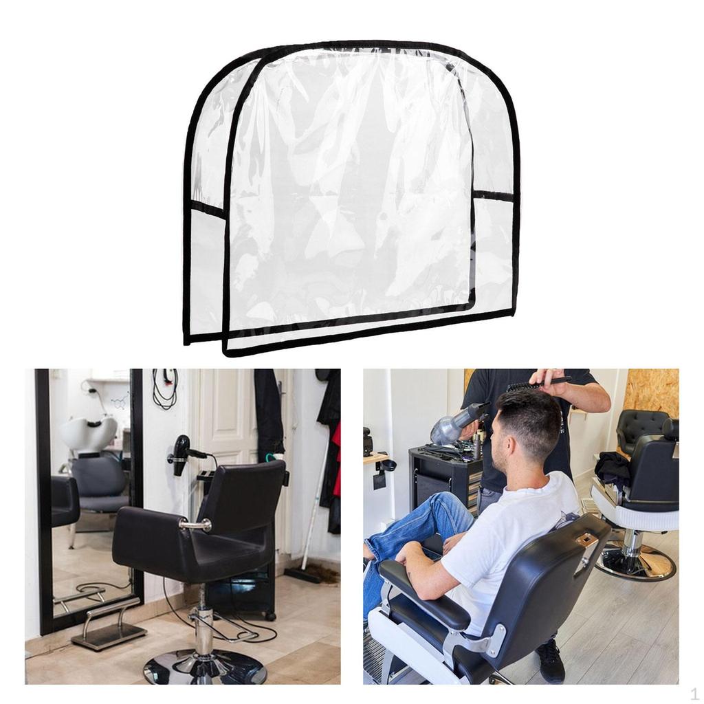 Задняя крышка стула, Стайлинг, многоцелевой прозрачный для салона, парикмахерской, спа-центра красоты