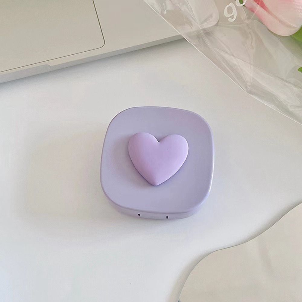 Mirror Eyeglasses Container Korean Glasses Storage Cosmetic Contact Box Women Contact Lens Case