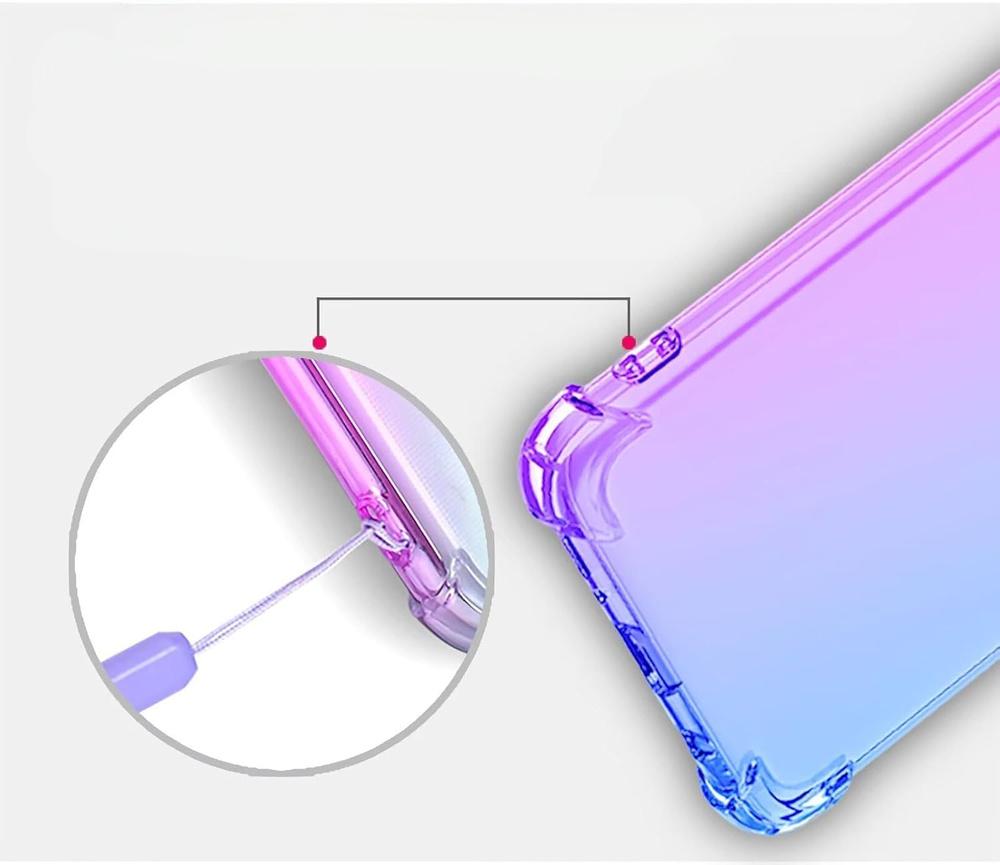 Gradient Dropproof Case for Xiaomi 14T Pro, Purple/Blue