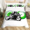 Пододеяльник Extreme Sport Motocross Комплект постельного белья для подростков и мальчиков, микрофибра, 3D, тема мотокросса, гонки, движения, пододеяльник