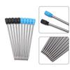 0.5mm Hot Writing Supplies Signature Medium Nib Core Metal Blue/Black Ink Ballpoint Pen Refills