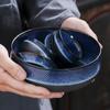 Керамическая чашка для чая, обожженная в печи, одиночная, дегустационная чашка, набор для чайной церемонии Кунг-фу, Тэнмоку, Цзянь Чжань, чашка мастера, чайная пиала