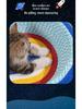 Прочная лежанка-когтеточка «Звездное небо» для кошек: Большая овальная всесезонная игрушка