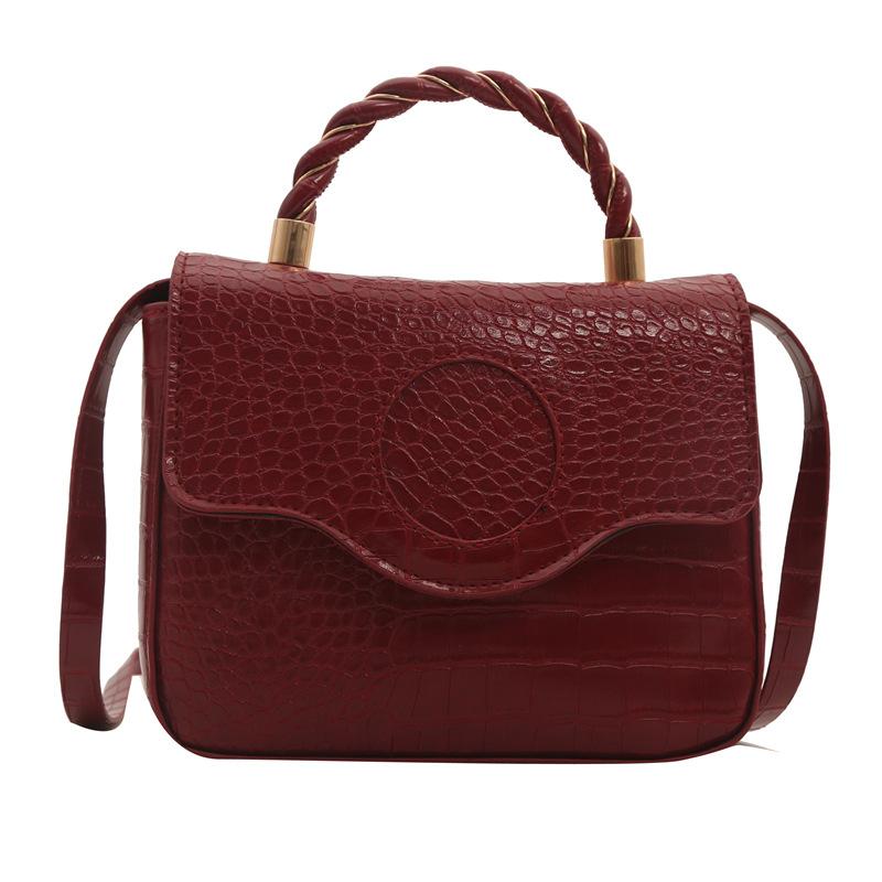 Женская сумка с каменным узором, модная сумка в иностранном стиле, универсальная сумка через плечо, сумка-мессенджер