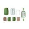 Милый picnic box для кукол масштаба 1/6 1/12, мультяшный узор, разноцветные аксессуары для кукол, пластиковый ланч-бокс для кукольного домика, кукольный домик