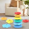 1 набор детских подарков, игрушка-стопка, вращающиеся радужные шестеренки, обучающие игрушки Монтессори для малышей, развивающие сенсорные навыки, башня-стопка