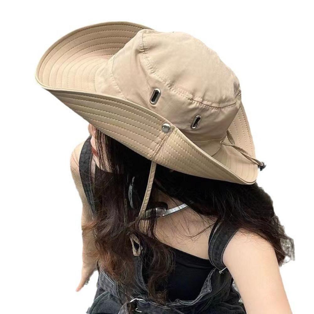 Trendy Bucket Hat Anti-Sun Beach Hat Fashion Fishing Cap Gift