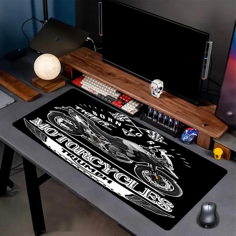 Triumph Print Mouse Pad, Anti‑Slip Desktop keyboard Mat, for PC Laptop Gaming Working Daily Use, Cool Festival Birthday Gift