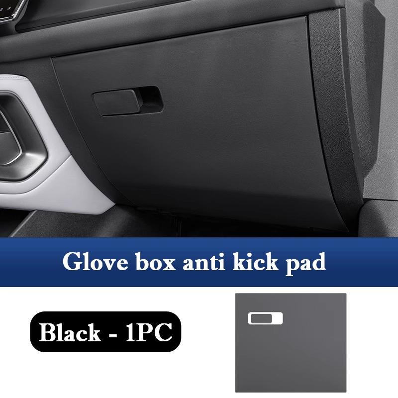For BYD Atto 2 Car Glove Box Storage Bag Pocket Protective Pad Leather Anti Kick Pad Protection Sticker Interior Stowing Tidying