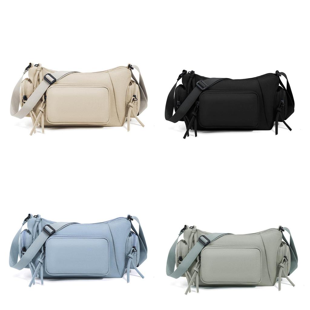 Oxford Fabric Womens Casual Shoulder Bag With Multiple Pockets For Travel And Daily Use
