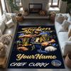 Curry Customizable Name Carpet Suitable For Playrooms Hallway Study Room Decorate Room Antislip Carpet Anime Office Decor Wedding Party Gift