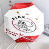 1 шт. Автоматический складной зонт - AFC Ajax, узор с индивидуальным названием, портативный и складной дизайн с 8 спицами, Рождественские и Дни рождения