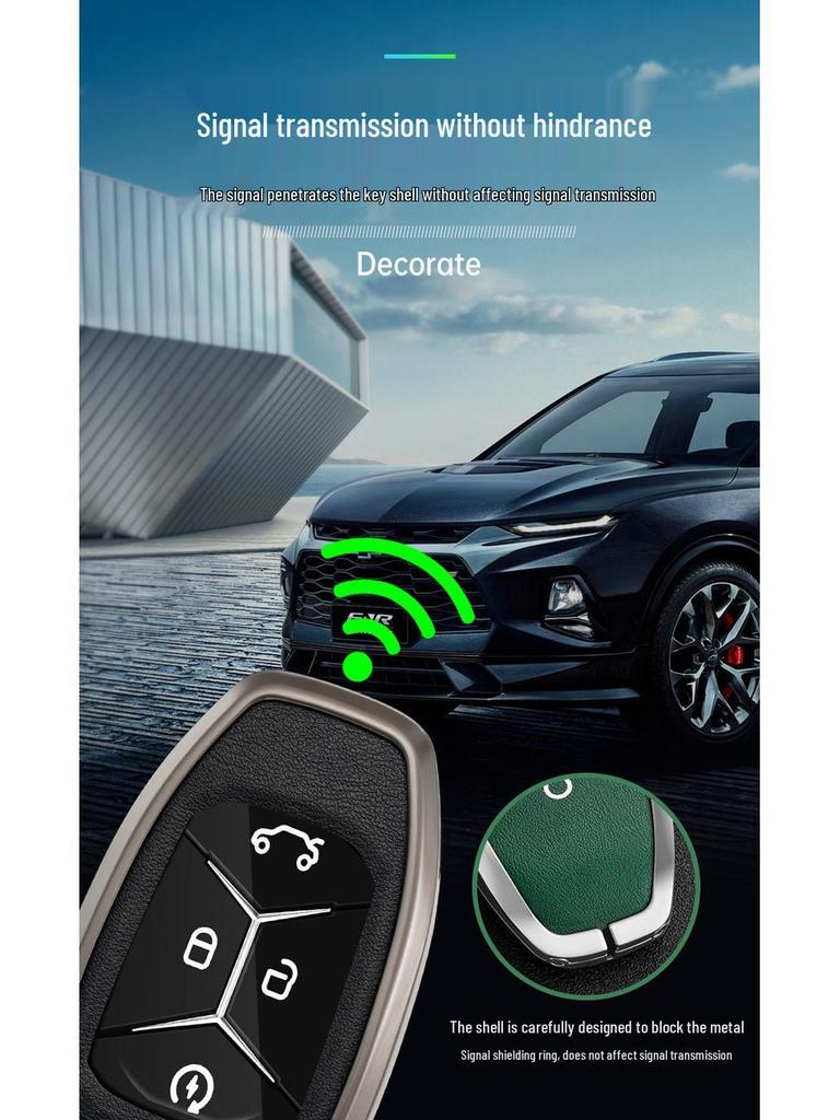 Lynk&Co Car Key Case: Metal Shell for Models 01, 02, 03 - Unisex Key Holder