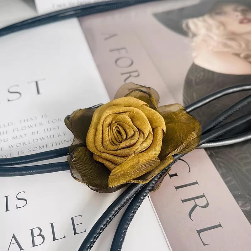 Women Fashion thin Belt Adjustable for Dress Jeans, Bohemian Waist Belt for Women, dress decor belt