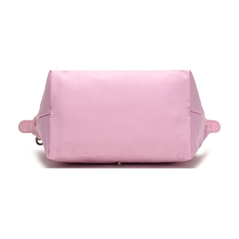 Longchamp Складная тканевая сумка-тоут Le Pliage Club 23, однотонная, с короткими ручками, женская, цвет розовый, 1621619P36